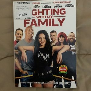 NWT DVD Fighting With My Family rated PG13. Still in box & plastic wrap